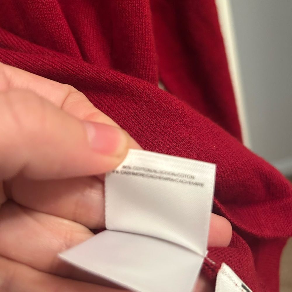 Brand new with tags! Anne Klein cashmere cotton blend Long Sleeve Top - Picture 10 of 10